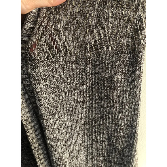 chico's knit crochet duster cardigan Coverup Rayon/Linen sz 3 - Picture 5 of 7